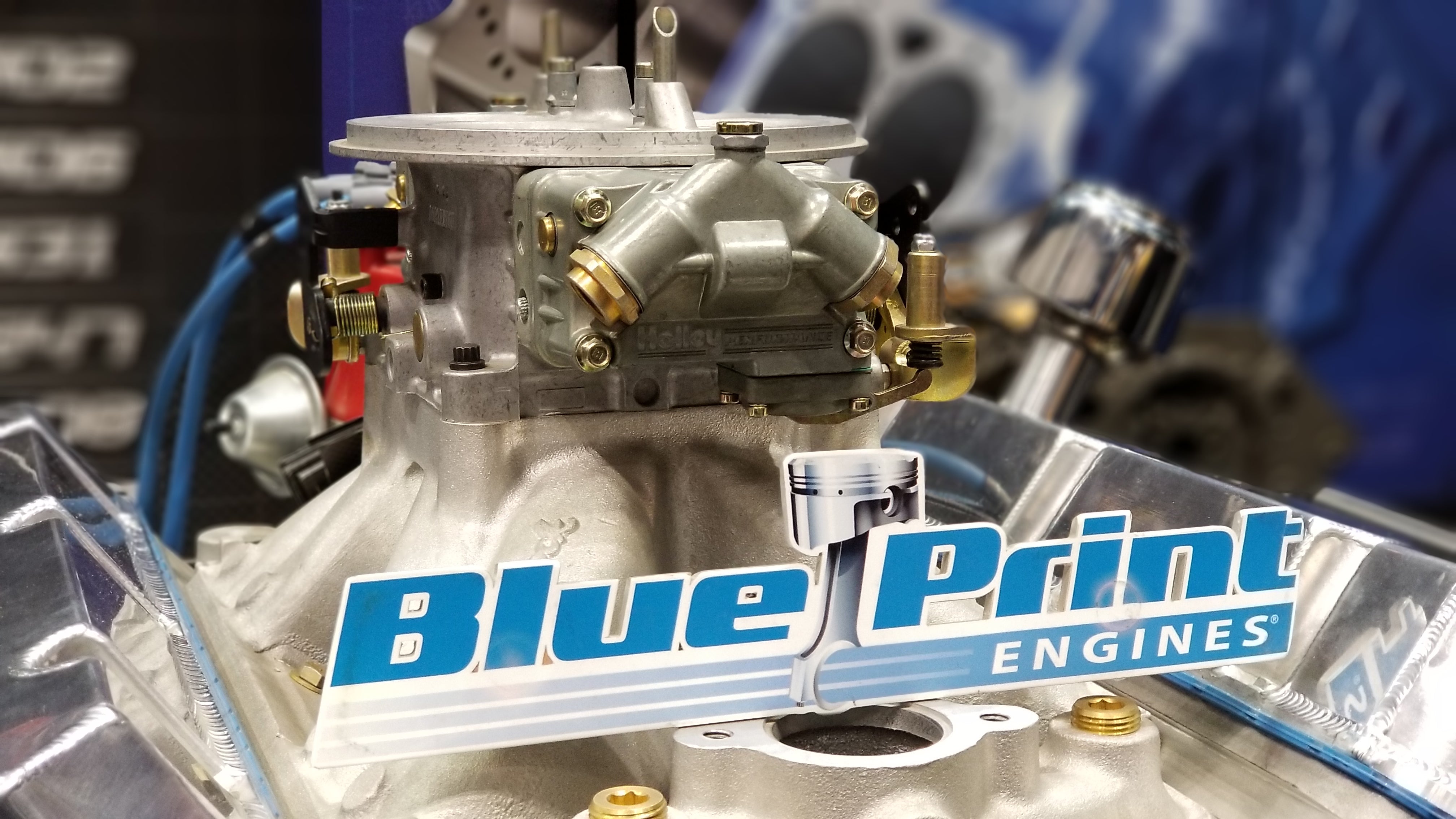 BluePrint Engines Features Engines, New BreakIn Oils at Annual PRI Tr