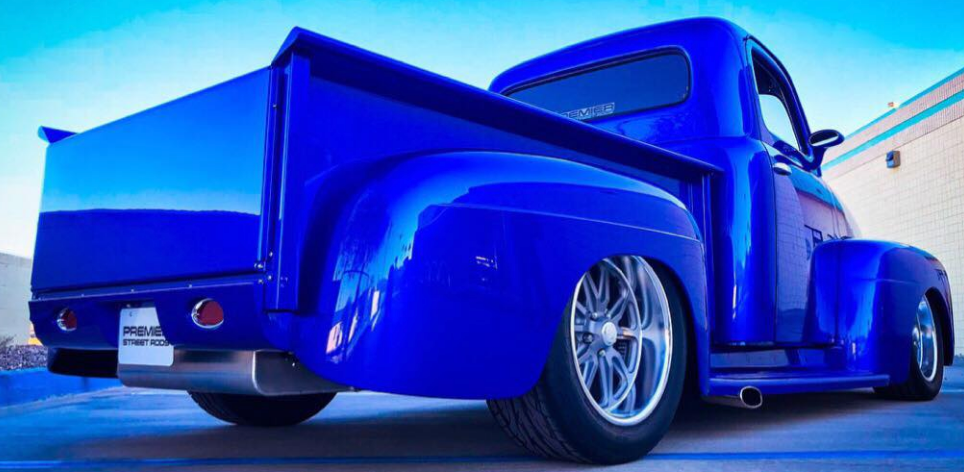 Check Out this "Super Blue" Ford Cab