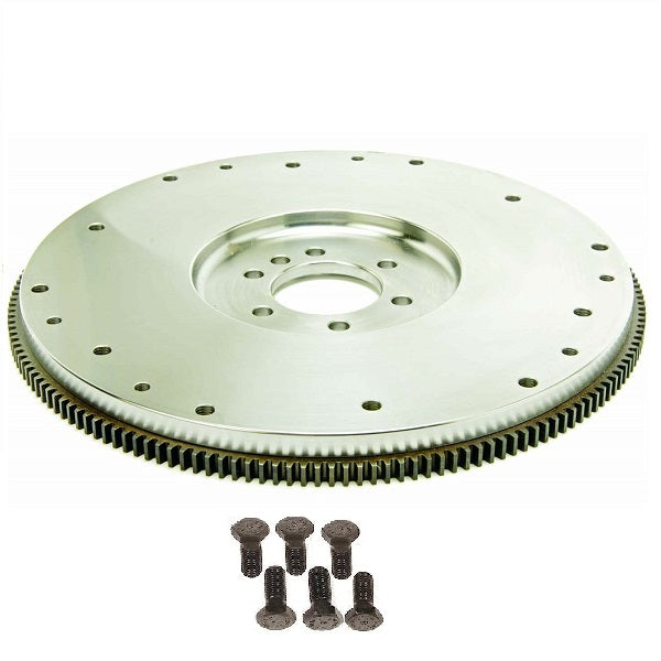 168-Tooth Steel SFI 30 lbs Flywheel - 2-Piece Rear Main Seal SB - 1 and 2-Piece Rear Main Seal BB - 10"-12" Clutch - Internal Balance - GM Compatible