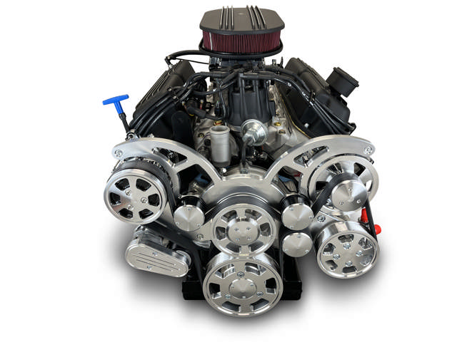 BluePrint Engines Ford Small Block Compatible 302 C.I. Standard Edition - TKX Manual Transmission - Polished Pulley Kit - Fuel Injected