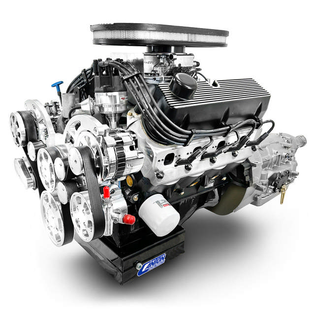 Ford Small Block Compatible 427 C.I. Cobra Edition - 4R70W Automatic Transmission - Polished Pulley Kit - Carbureted