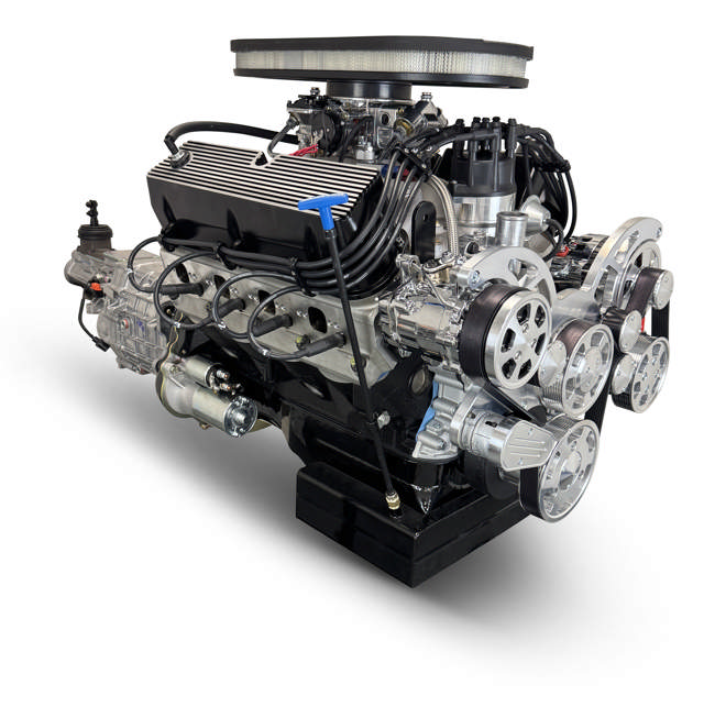 Ford Small Block Compatible 427 C.I. Cobra Edition - TKX Manual Transmission - Polished Pulley Kit - Carbureted
