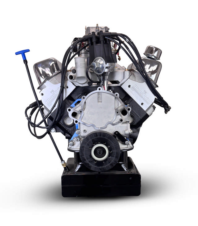 Ford Small Block Compatible Pro Series 427 C.I. Base Dressed - Front Sump Pan - Carbureted
