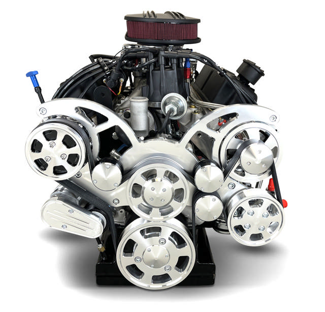 BluePrint Engines Ford Small Block Compatible 302 C.I. Standard Edition - TKX Manual Transmission - Polished Pulley Kit - Carbureted