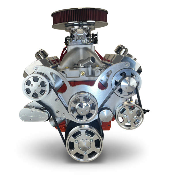 GM Big Block Compatible 632 C.I. Standard Edition - 4L80E Automatic Transmission - Polished Pulley Kit - Carbureted