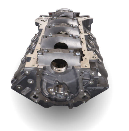 Steel Billet Main Caps, 9.800 Deck x 4.250 Bore, 2-Piece Seal, SIAM, GM Big Block Compatible Bare Block