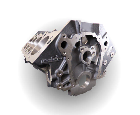 Steel Billet Main Caps, 9.800 Deck x 4.250 Bore, 2-Piece Seal, SIAM, GM Big Block Compatible Bare Block