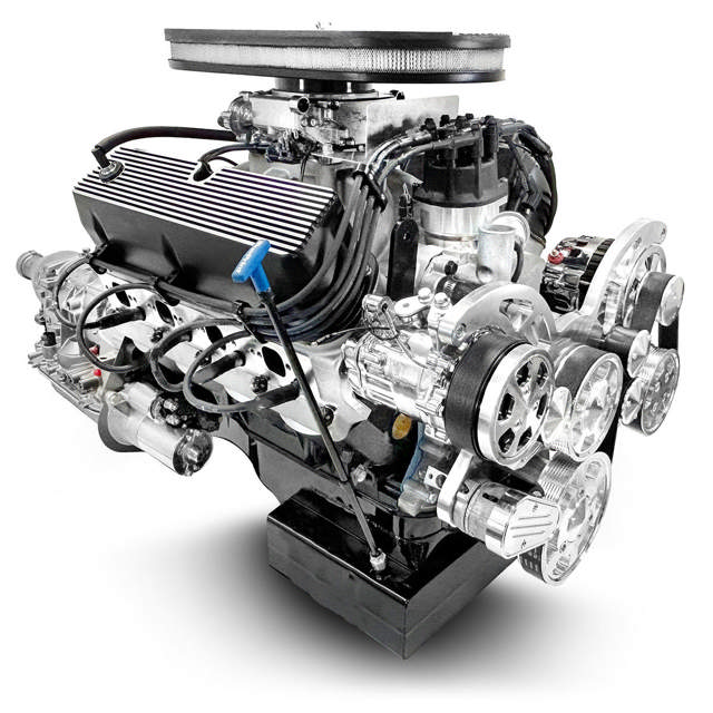 Ford Small Block Compatible 427 C.I. Cobra Edition - 4R70W Automatic Transmission - Polished Pulley Kit - Fuel Injected