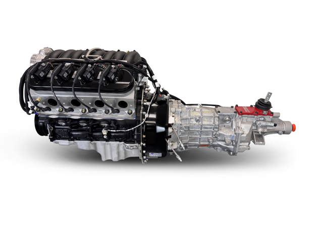 BluePrint Engines GM LS Compatible 427 c.i. Engine and T56 Manual Transmission - Standard Edition Builder Series - Holley Terminator X EFI System