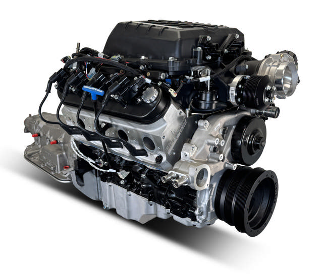 GM LS Compatible 427 c.i. Engine and 4L80E Automatic Transmission - 830 Horsepower - Standard Edition Builder Series - Holley Terminator X EFI System X EFI System