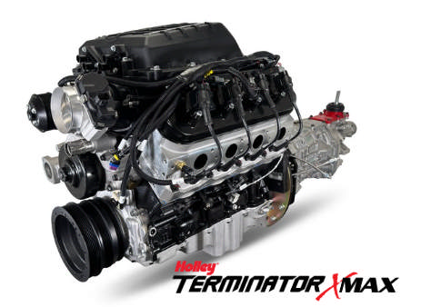 GM LS Compatible 427 c.i. Engine and T56 Manual Transmission - 830 Horsepower - Standard Edition Builder Series - Holley Terminator X EFI System