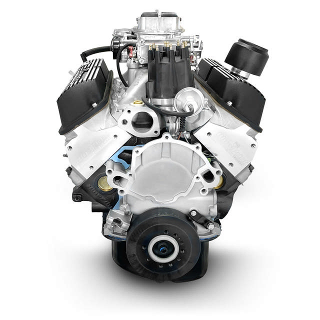 Ford Small Block Compatible 302 C.I. Base Dressed -Dual Sump Oil Pan - Bronco Edition - Carbureted