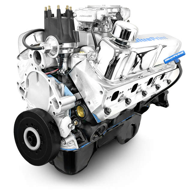 Ford Small Block Compatible 302 C.I. Base Dressed - Rear Sump Oil Pan - Cruiser - Fuel Injected