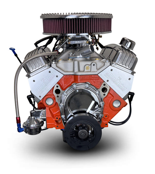 GM Small Block Compatible 327 C.I. Deluxe Dressed - Low Profile - Carbureted