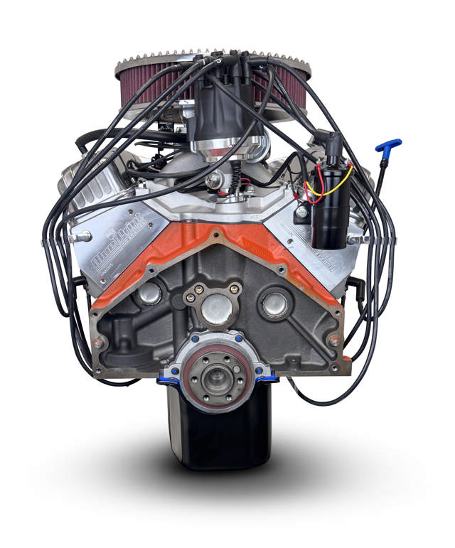GM Small Block Compatible 327 C.I. Deluxe Dressed - Low Profile - Polished Pulley Kit - Fuel Injected