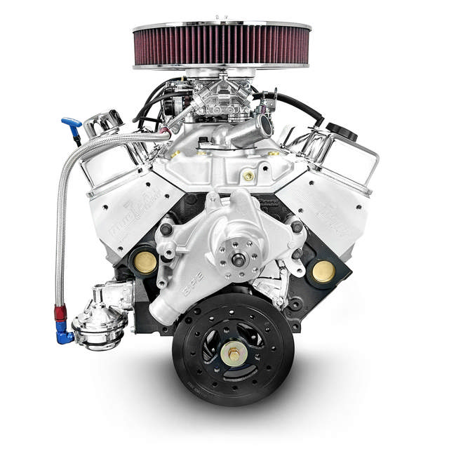 GM Small Block Compatible 350 c.i. Engine - 341 Horsepower - Deluxe Dressed - Carbureted