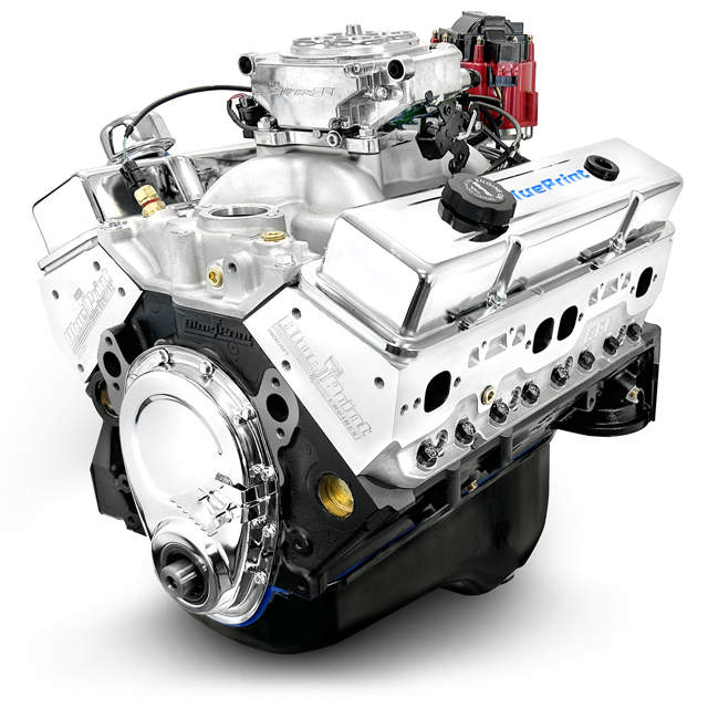 BluePrint Engines GM Small Block Compatible 383 c.i. Engine - 436 Horsepower - Base Dressed - Fuel Injected