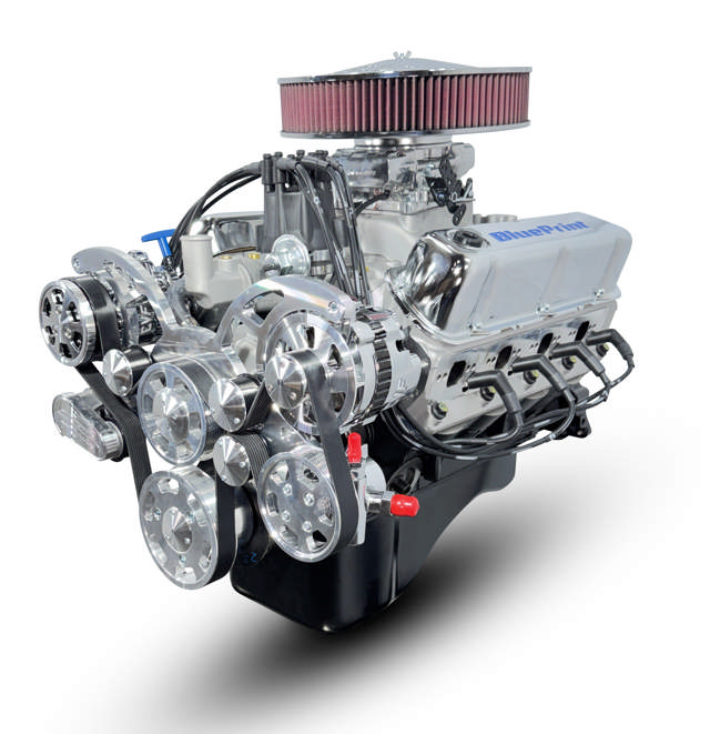 Ford Small Block Compatible 408 C.I. Deluxe Dressed - Fuel Injected - Polished Pulley Kit