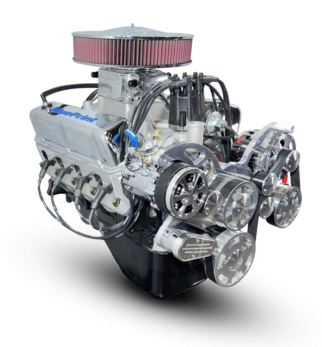 Ford Small Block Compatible 408 C.I. Deluxe Dressed - Fuel Injected - Polished Pulley Kit