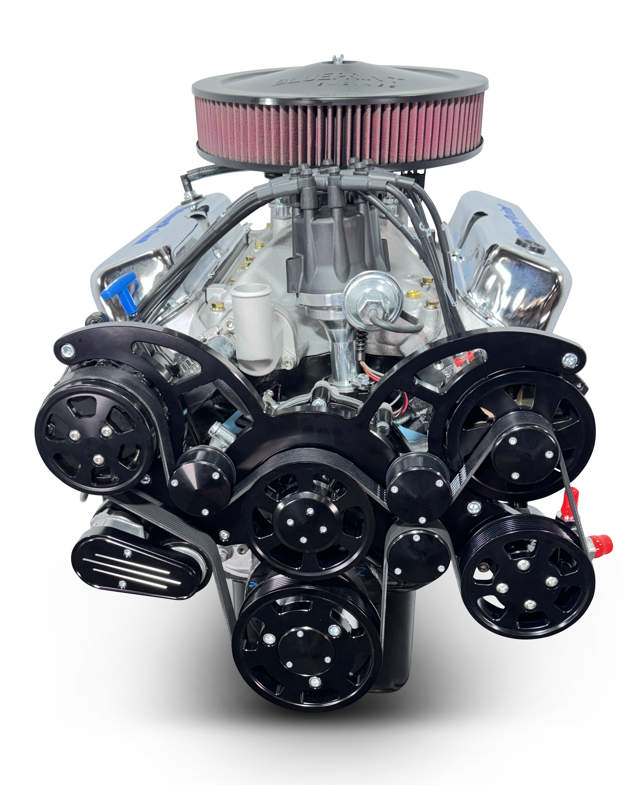 Ford Small Block Compatible 408 C.I. Deluxe Dressed - Fuel Injected - Polished Pulley Kit