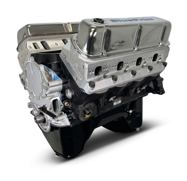 Ford Small Block Compatible 408 c.i. Engine - 450 Horsepower - Long Block - Rear Sump
