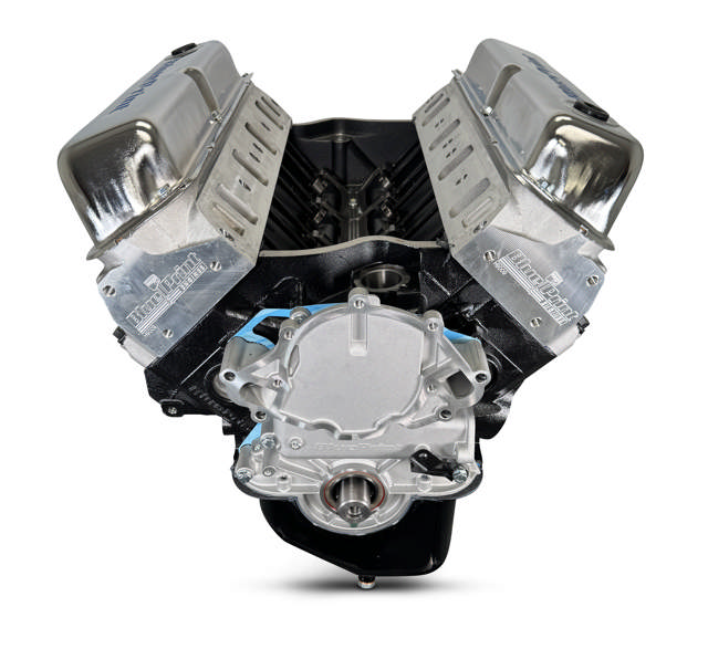 Ford Small Block Compatible 408 c.i. Engine - 450 Horsepower - Long Block - Rear Sump