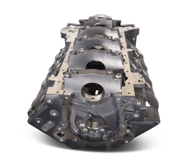 BluePrint Engines GM Big Block Compatible Bare Block – 9.800 Deck x 4.500 Bore, 2-Piece Seal, SIAM, Ductile Cast Main Caps