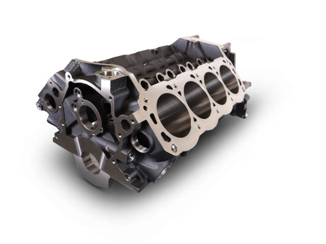 BluePrint Engines Small Block Ford Compatible 351 Bare Block – 9.500 Deck x 4.125 Bore, SIAM, Steel Billet Main Caps