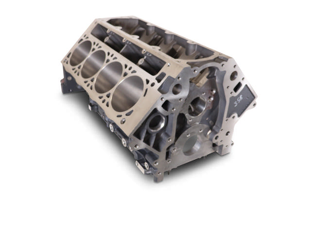 GM LS Compatible Bare Block – 9.705 Deck x 4.000 Bore, SIAM, Steel Billet Main Caps, 6-Bolt