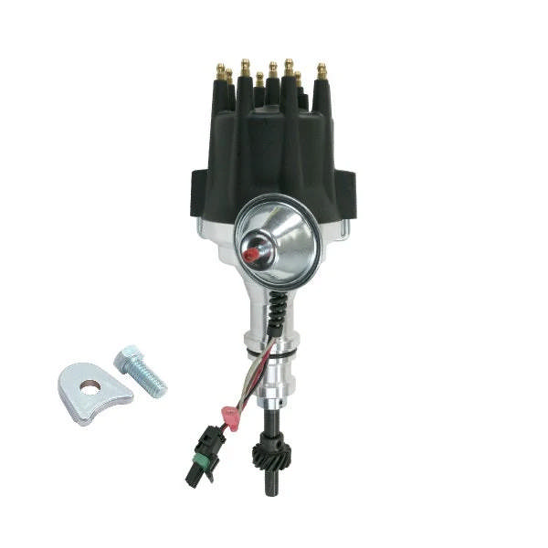 Ford 289 c.i. and 302 Windsor SB Compatible Pro-Series Ready to Run Distributor - Black Cap