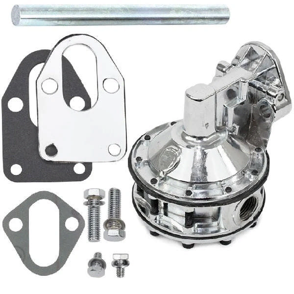 Racing Mechanical Fuel Pump - GM SB 262-400 - 6 Valve - 110 GPH and 7.5 PSI