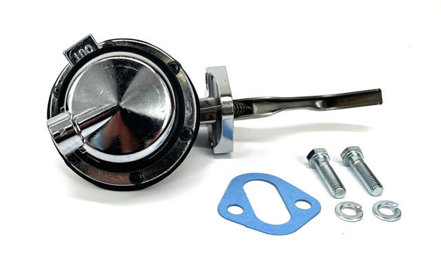 Mechanical Fuel Pump - Chrysler SB 273-360 - V8 Engine - 2 Valve - 80 GPH - 6 PSI - 1/4