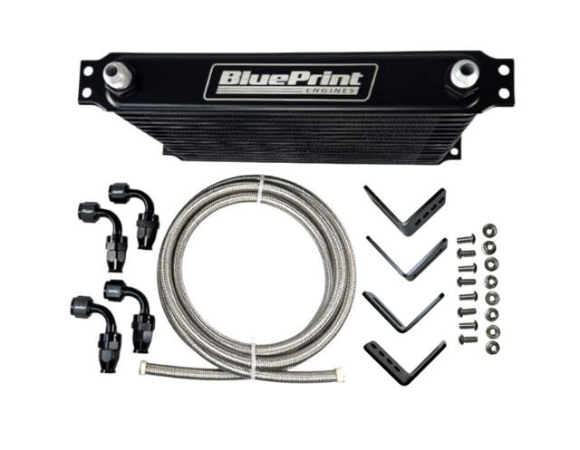 BluePrint Engines 15 Row ZF Transmission Cooler w/ 8AN fittings