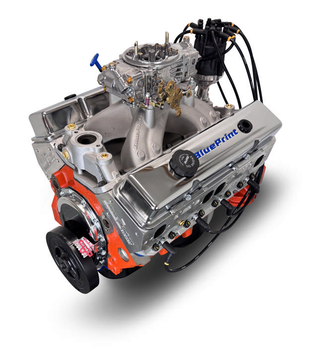 GM Small Block Compatible 454 c.i. Pro-Series Engine - 563 Horsepower - Base Dressed - Carbureted