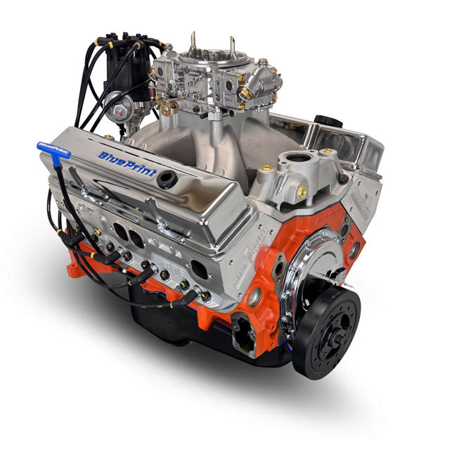 GM Small Block Compatible 454 c.i. Pro-Series Engine - 563 Horsepower - Base Dressed - Carbureted