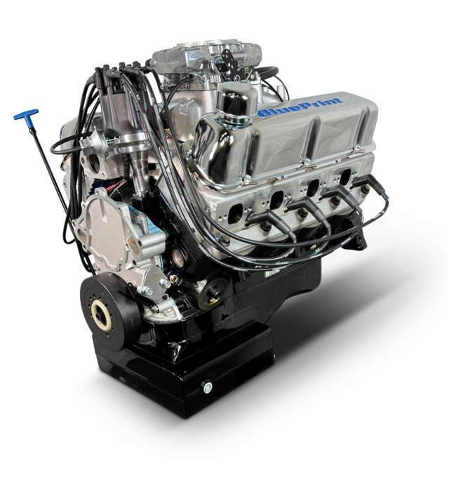 Ford Small Block Compatible Pro Series 427 C.I. Base Dressed - Front Sump Pan - Fuel Injected