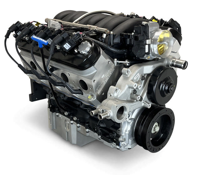 GM LS Compatible 376 c.i. Pro Series Engine - 530 Horsepower - Base Dressed - Holley Terminator X EFI System