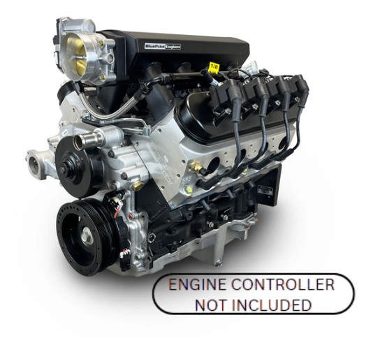 GM LS Compatible 427 c.i. Pro Series Engine - BPE Fabbed Aluminum Intake - Base Dressed - No ECU / Harness