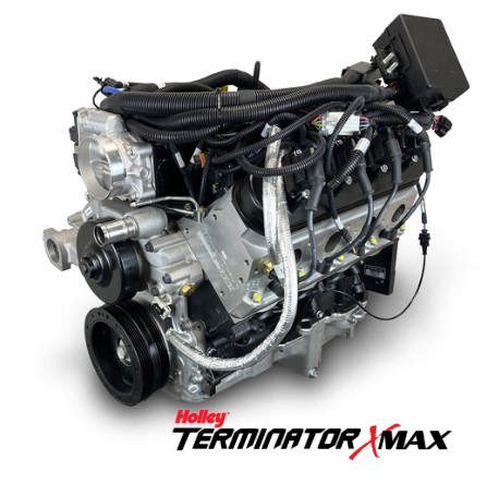 GM LS Compatible 427 c.i. Pro Series Engine - 585 Horsepower - Base Dressed - Holley Terminator X EFI System