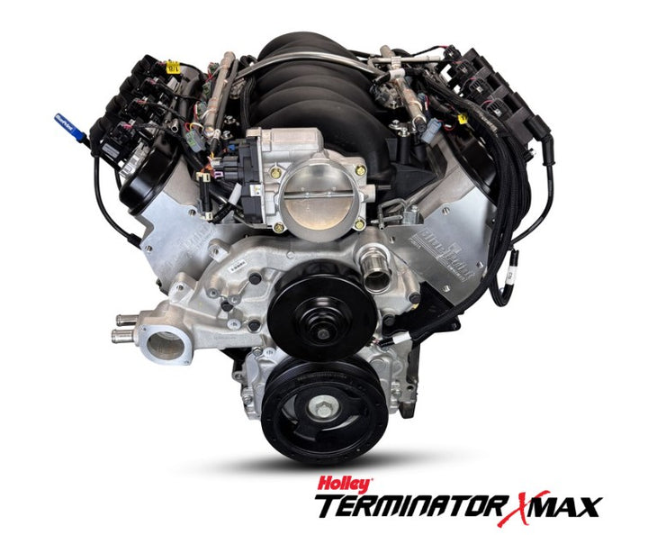 GM LS Compatible 376 c.i. Engine and T56 Manual Transmission - 530 Horsepower - Standard Edition Builder Series - Holley Terminator X EFI System