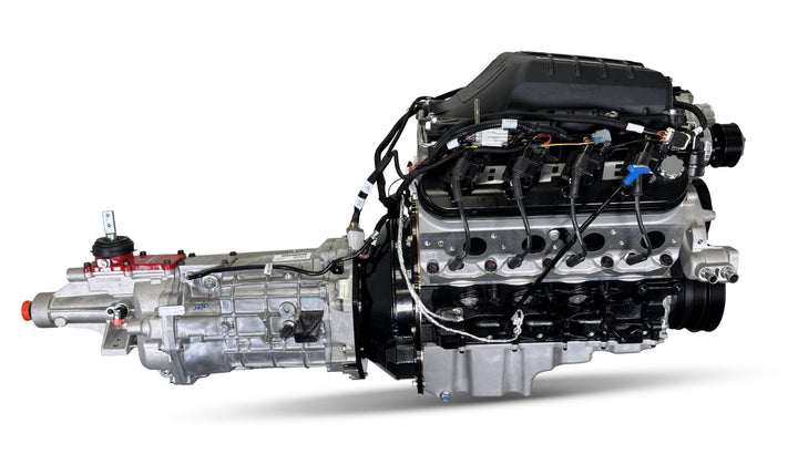 GM LS Compatible 376 c.i. Pro Series Engine and T56 Manual Transmission - 700 Horsepower - Standard Edition Builder Series - Holley Terminator X EFI System