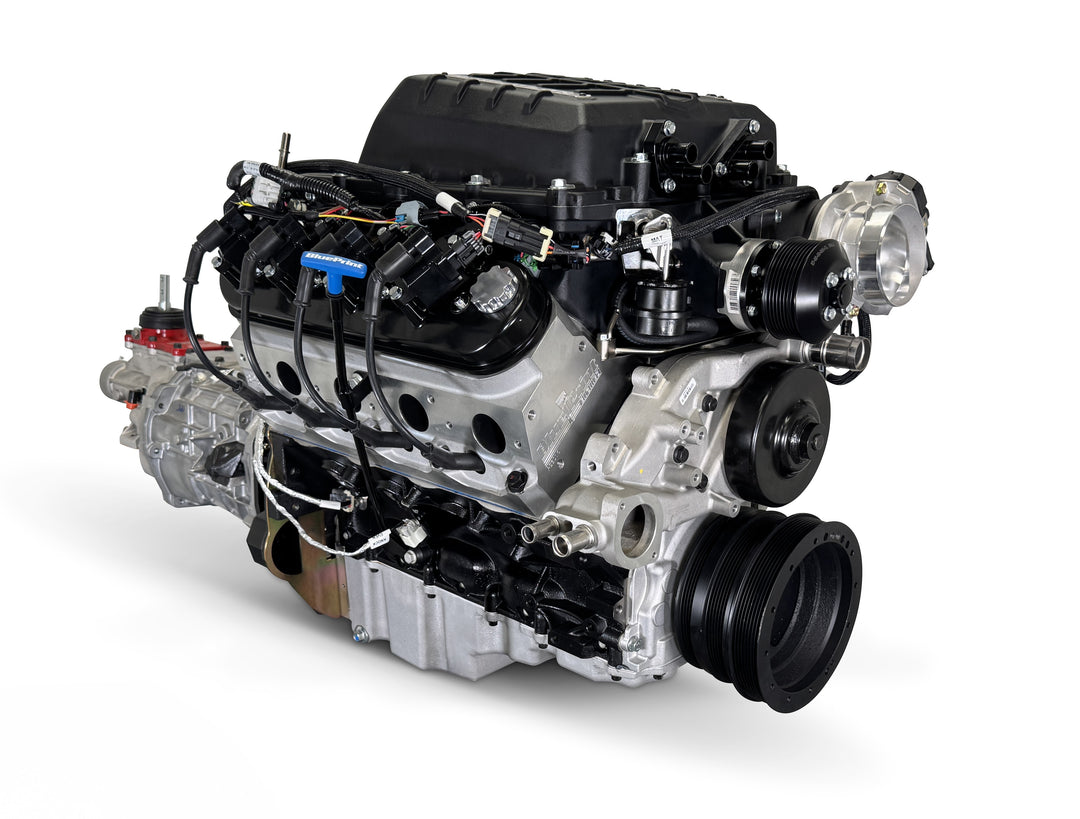 GM LS Compatible 427 c.i. Engine and T56 Manual Transmission - 830 Horsepower - Standard Edition Builder Series - Holley Terminator X EFI System