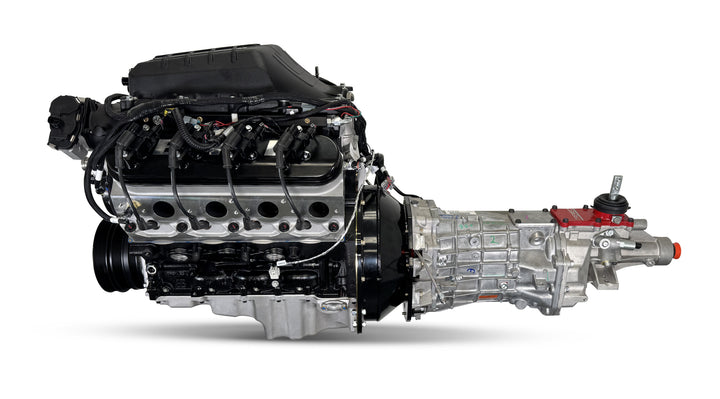 GM LS Compatible 427 c.i. Engine and T56 Manual Transmission - 830 Horsepower - Standard Edition Builder Series - Holley Terminator X EFI System