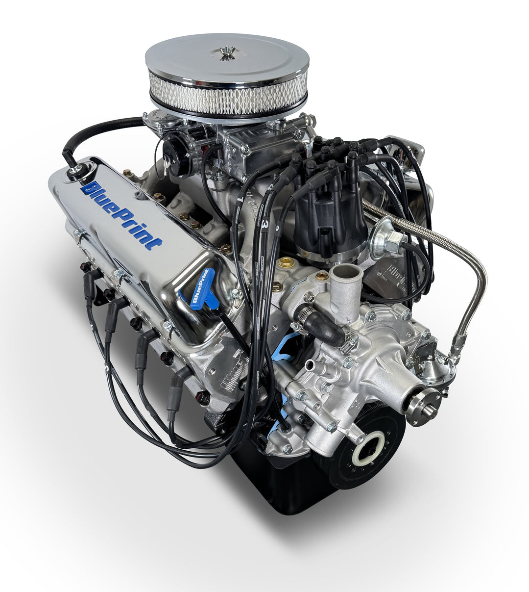 Ford Small Block Compatible 302 c.i. Engine - 361 Horsepower - Deluxe Dressed - Carbureted