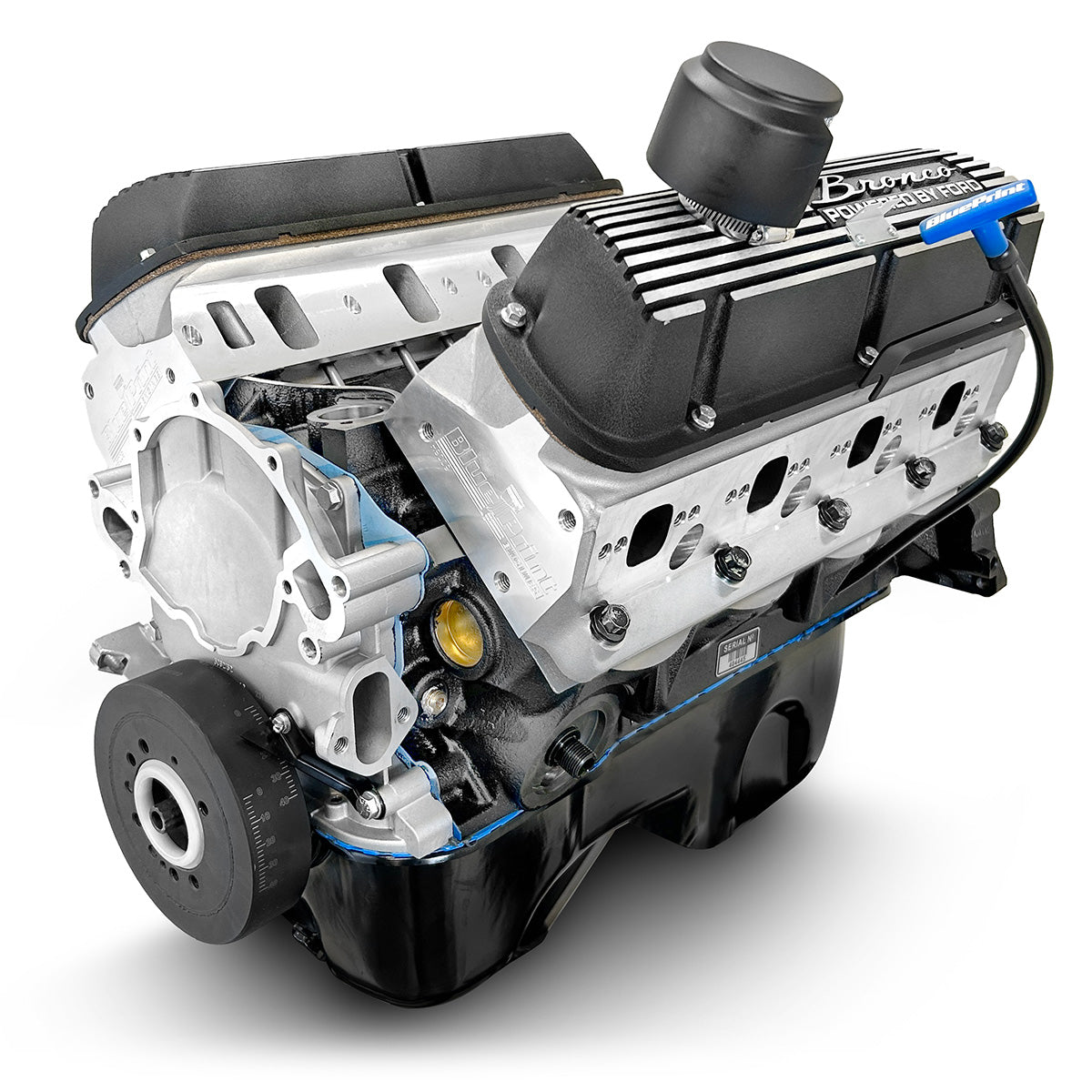 Ford Small Block Compatible 302 c.i. Engine - 365 Horsepower - Long Bl ...