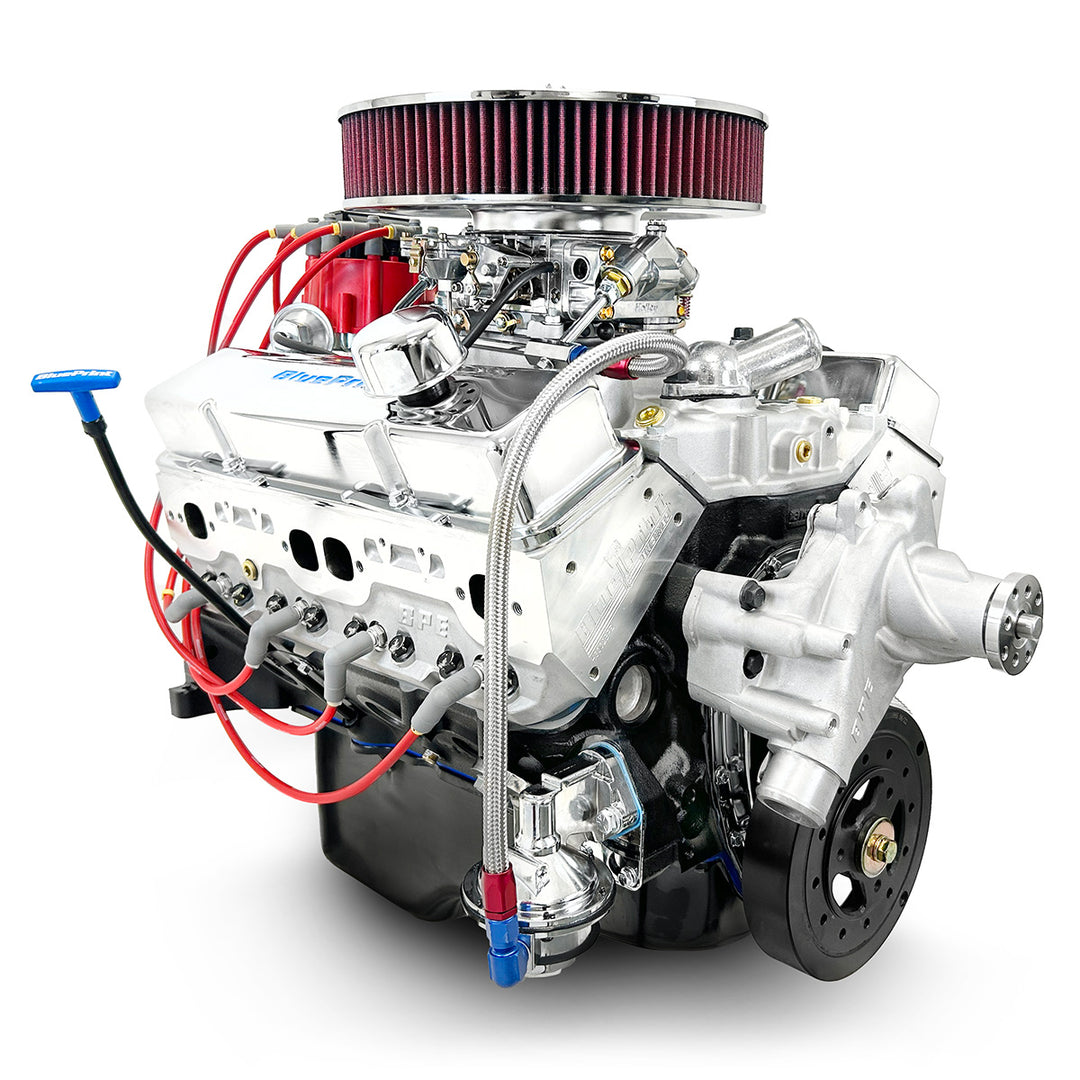 GM SB Compatible 383 c.i. Engine - 436 HP - Deluxe Dressed - Carbureted