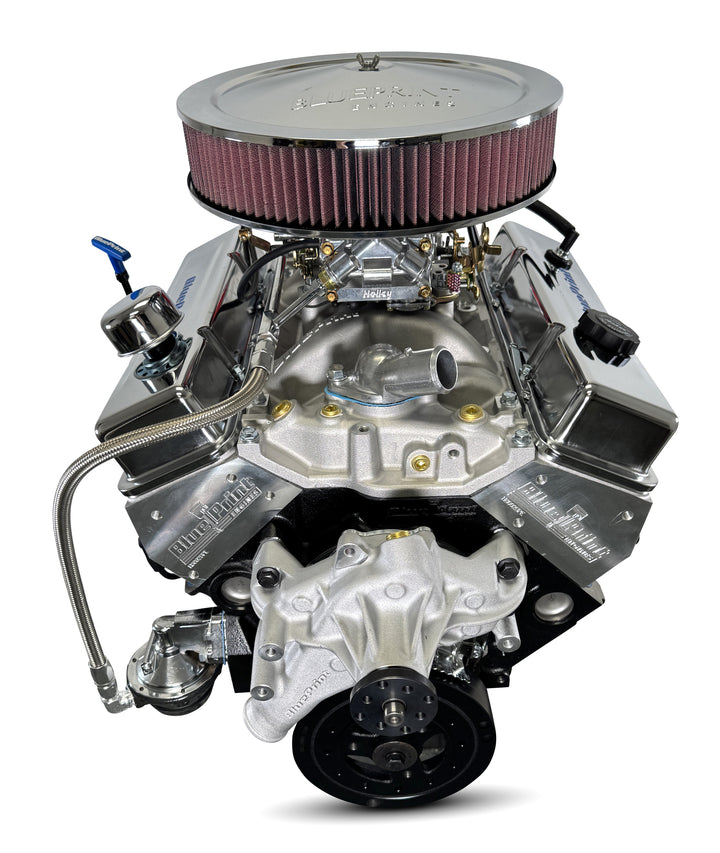 GM Small Block Compatible 383 c.i. Engine - 436 Horsepower - Deluxe Dressed - Carbureted