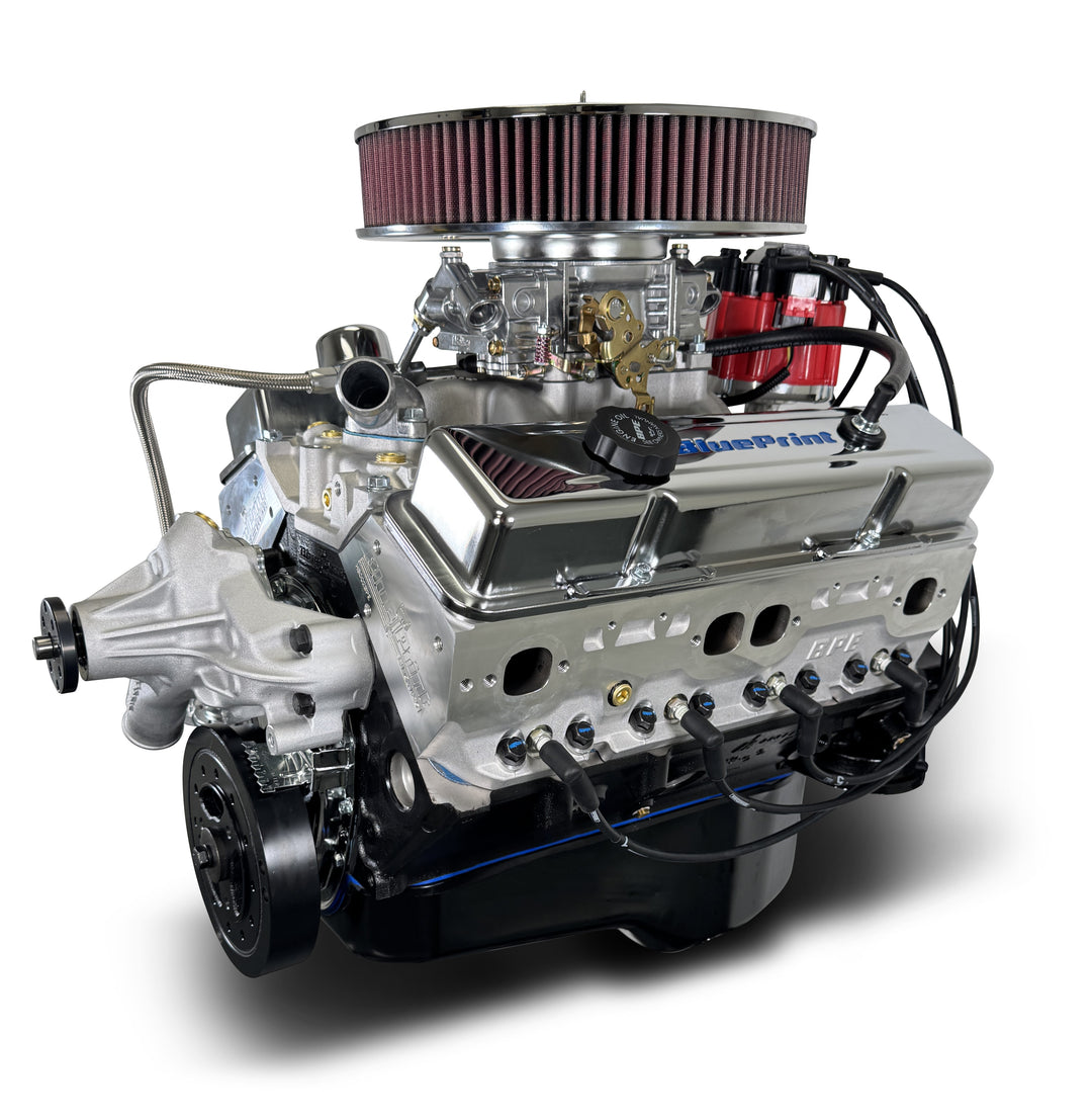 GM Small Block Compatible 383 c.i. Engine - 436 Horsepower - Deluxe Dressed - Carbureted