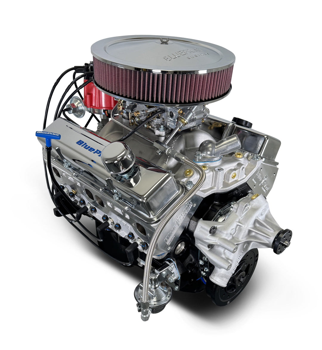 GM Small Block Compatible 383 c.i. Engine - 436 Horsepower - Deluxe Dressed - Carbureted