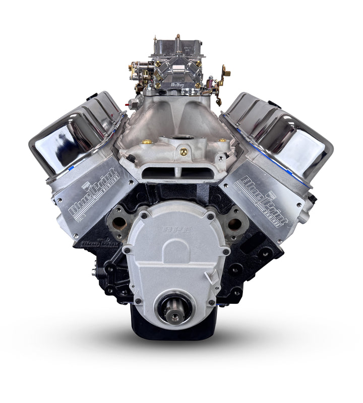 GM Big Block Compatible 496 c.i. Engine - 600 Horsepower - Base Dressed - Carbureted